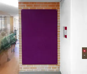 VC Unframed Wrapped Smooth Velour Pinboard thumbnail 3