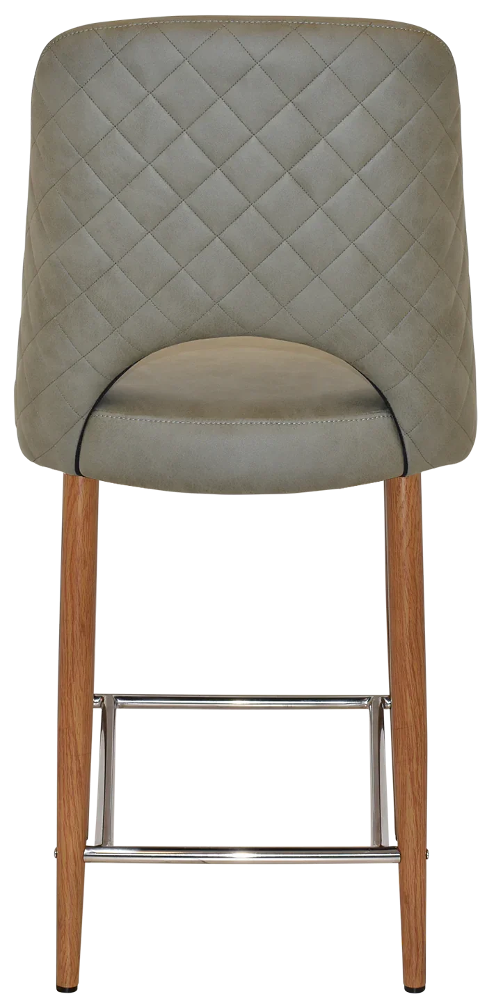 EZ STOOL ALBURY SIDE 650 METAL LIGHT OAK