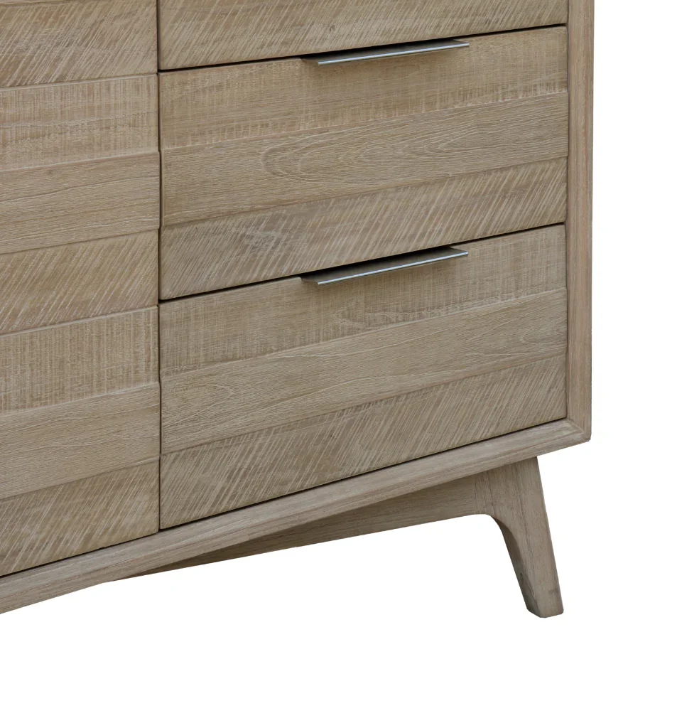 VI Larsen Solid Timber 2 Door 3 Drawer Buffet