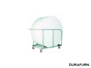 FL 10 x Manhattan Hospitality Round Banquet Table with Trolley Package thumbnail 3