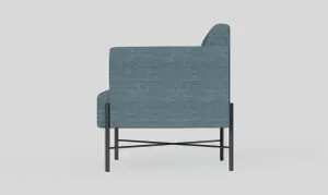 OL Avalon Fabric Upholstered Reception Area 3 Seater Sofa thumbnail 11