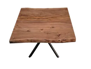 VI Elba Solid Timber Top Metal Legs Lamp Table thumbnail 3