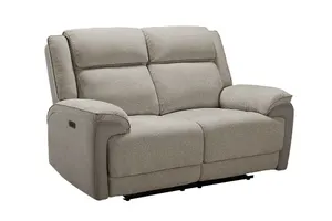 VI Angus Fabric Upholstered 2 Seater or Single Seater Electric Recliner Sofa thumbnail 1