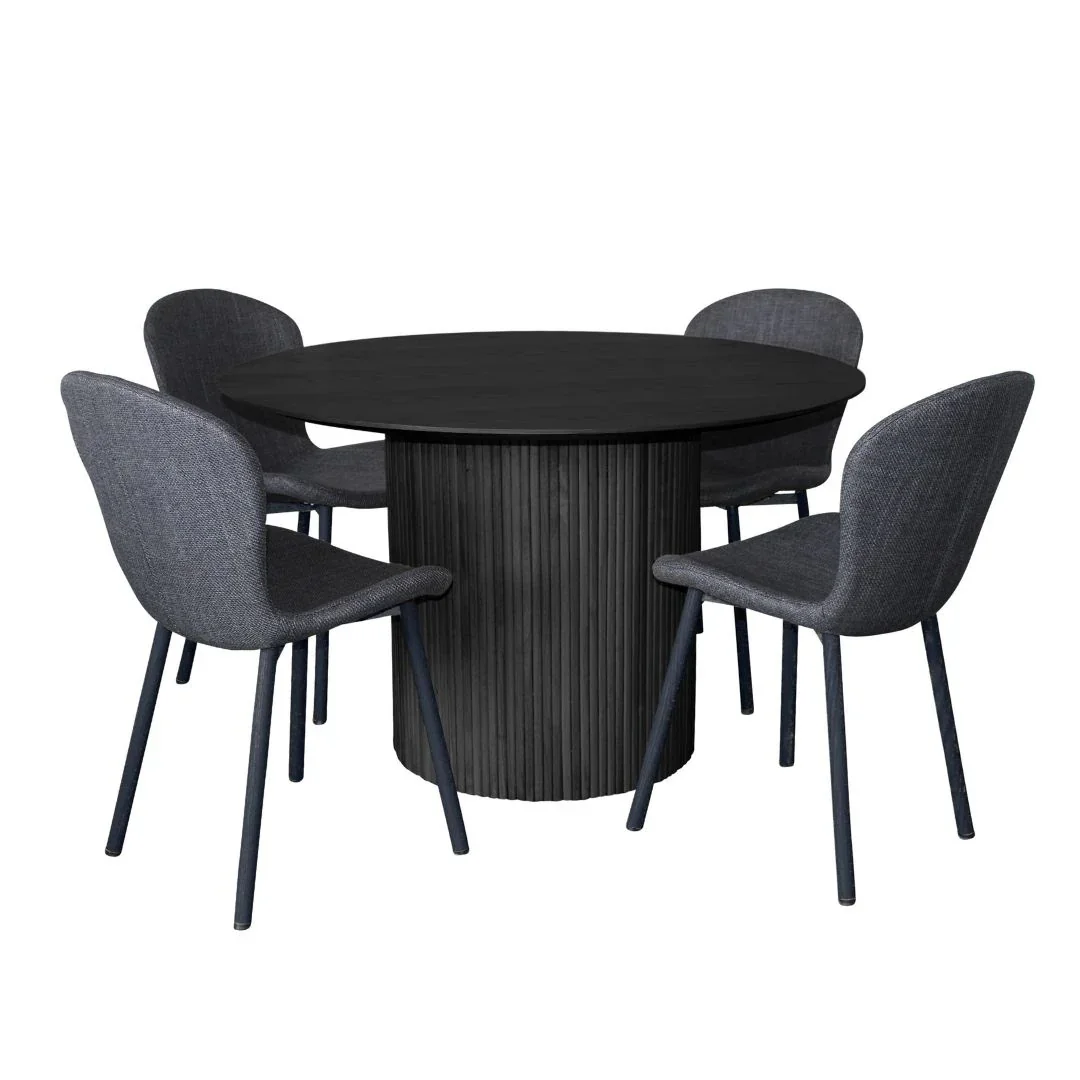BT Miami 120cm Diameter Timber Round Dining Table