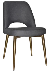 EZ Albury Brass Colour Stainless Steel Leg Upholstered Hospitality Dining Chair thumbnail 15