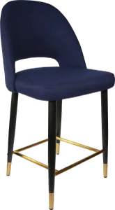 FL Semifreddo Fabric Upholstered Metal Leg Hospitality Counter Stool thumbnail 3