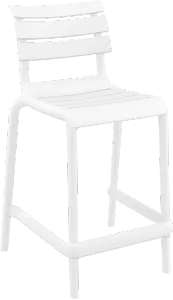 FL Helen Hospitality Stackable Outdoor Counter Stool thumbnail 7