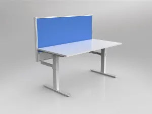 OL Studio50 Deskmount Screens Panel – Breath Fabric with White Frame – 1200mm Height thumbnail 6