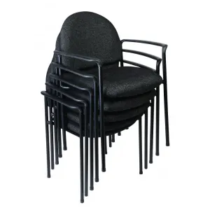 MA Target Stackable Fabric Upholstered Visitor Armchair thumbnail 5