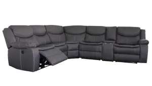 BT Otto Fabric Power Motion 5 Seater Electric Recliner Corner Lounge thumbnail 5