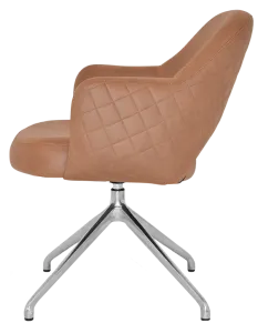 EZ ARM CHAIR ALBURY TRESTLE V2 POLISHED ALUM thumbnail 8