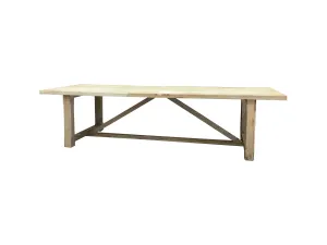 MF Leon Recycled Solid Timber Dining Table thumbnail 5