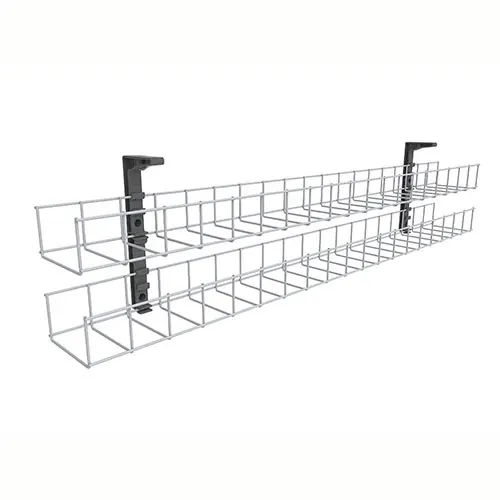 CM Wire Grid Dual Tiers Cable Basket