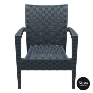 FL Miami Tequila Hospitality Outdoor Lounge Armchair thumbnail 11