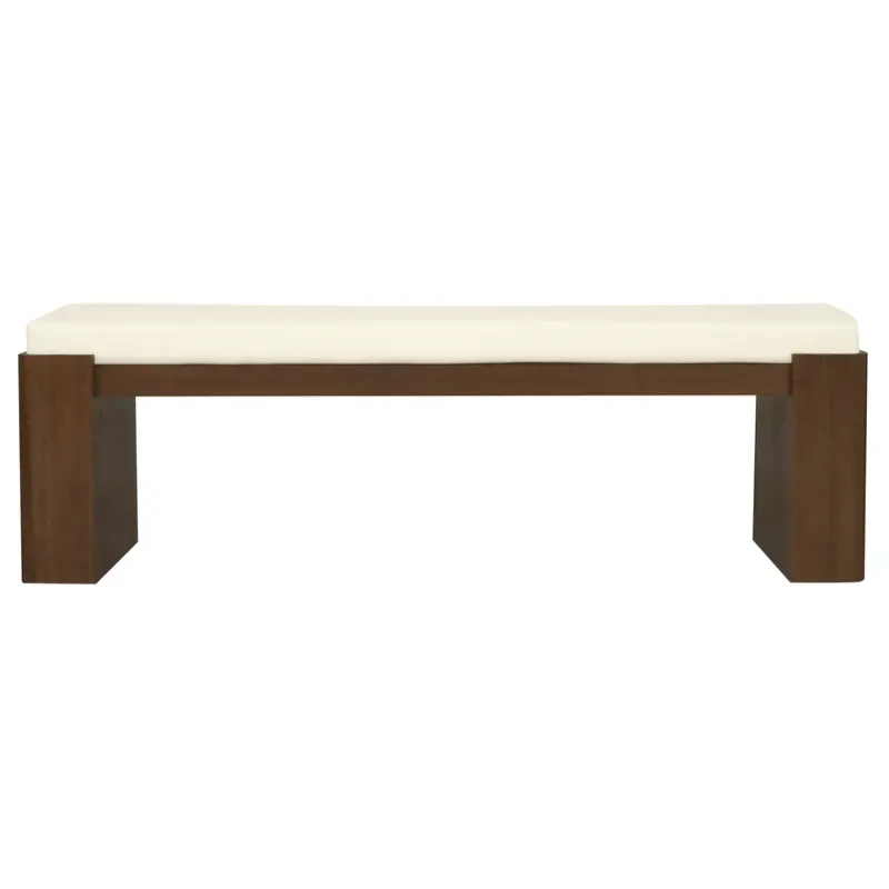 CT Adelle Solid Timber Large Dining Bench with Cushion
