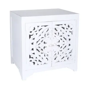 VI Dias Solid Timber 2 Door Bedside Table thumbnail 1