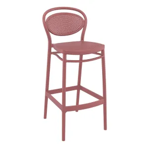 FL Marcel Hospitality Outdoor Bar Stool thumbnail 2