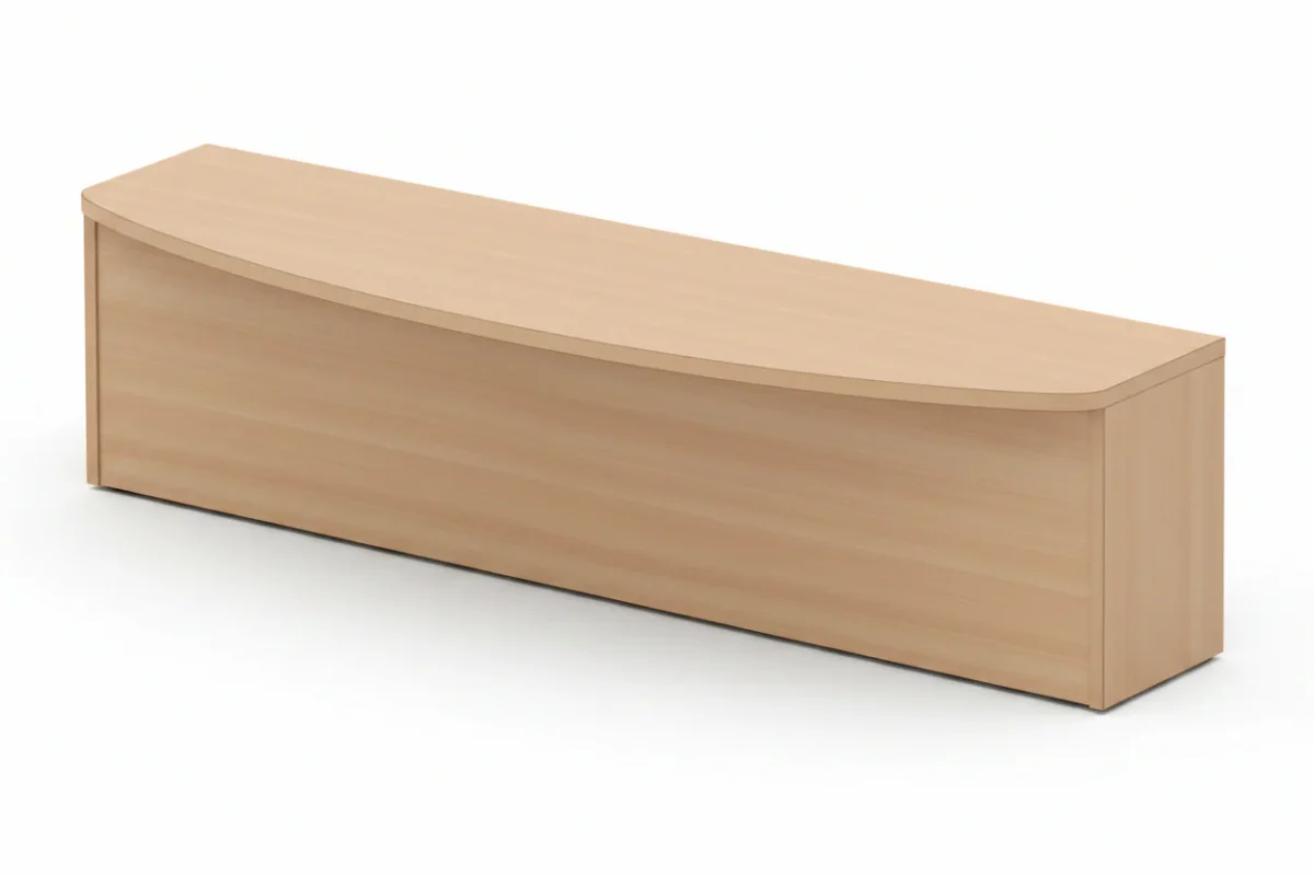 DD CC Plus Custom Made Curved Edge Desk Hob
