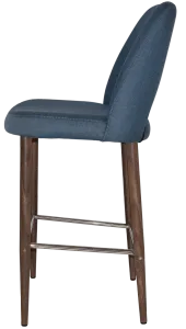 EZ STOOL ALBURY SIDE 750 METAL LIGHT WALNUT thumbnail 3