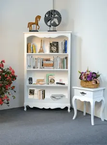 CT Queen Anne Solid Timber Bookcase thumbnail 11