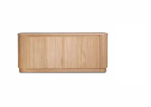 VI Adsila Solid Timber 2 Meter 4 Door Buffet thumbnail 1