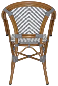 EZ Amalfi Synthetic Wicker Aluminium Frame Outdoor Armchair thumbnail 9