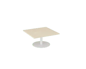 OL Metal Disc Base Square Coffee Table thumbnail 3