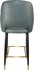 FL Sorbet Vinyl Upholstered Metal Leg Hospitality Barstool thumbnail 4