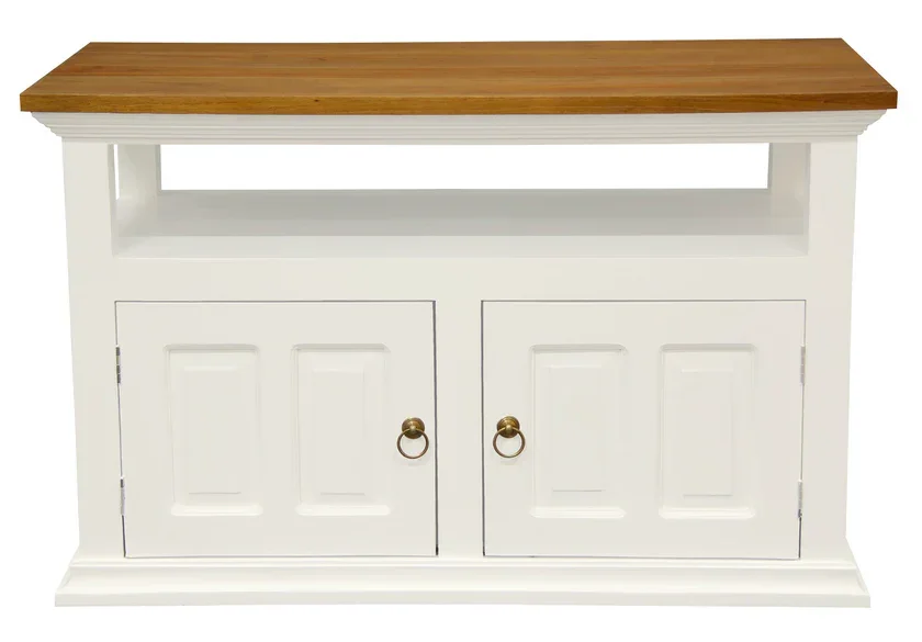 CT Tasmania Solid Timber 2 Drawer TV Stand