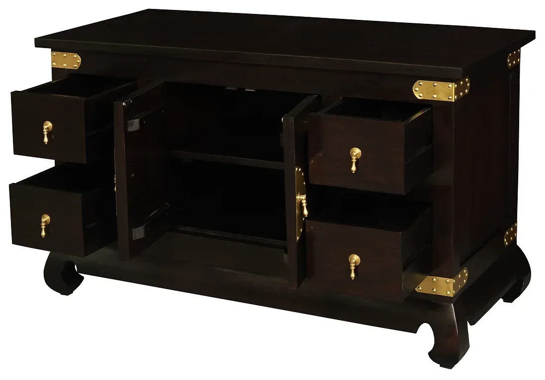 CT Dynasty Solid Mahogany Timber 2 Door 4 Drawer Buffet