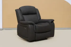 BT Paragon Fabric Upholstered Power Motion Electric Recliner Lounge thumbnail 4