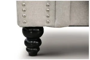 VI Taegon Wing 1 Seaters Lounge Sofa - Beige thumbnail 7