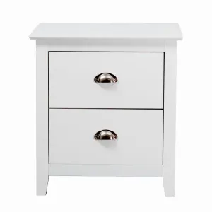 VI Costway 2 Drawer Bedside Table thumbnail 1