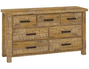 VI Outback Solid Timber Dresser with 3 over 4 drawers thumbnail 1