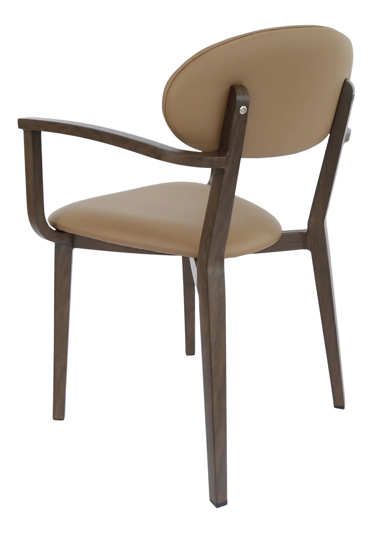 FL Atlanta Vinyl Upholstered Hospitality Stackable Dining Armchair