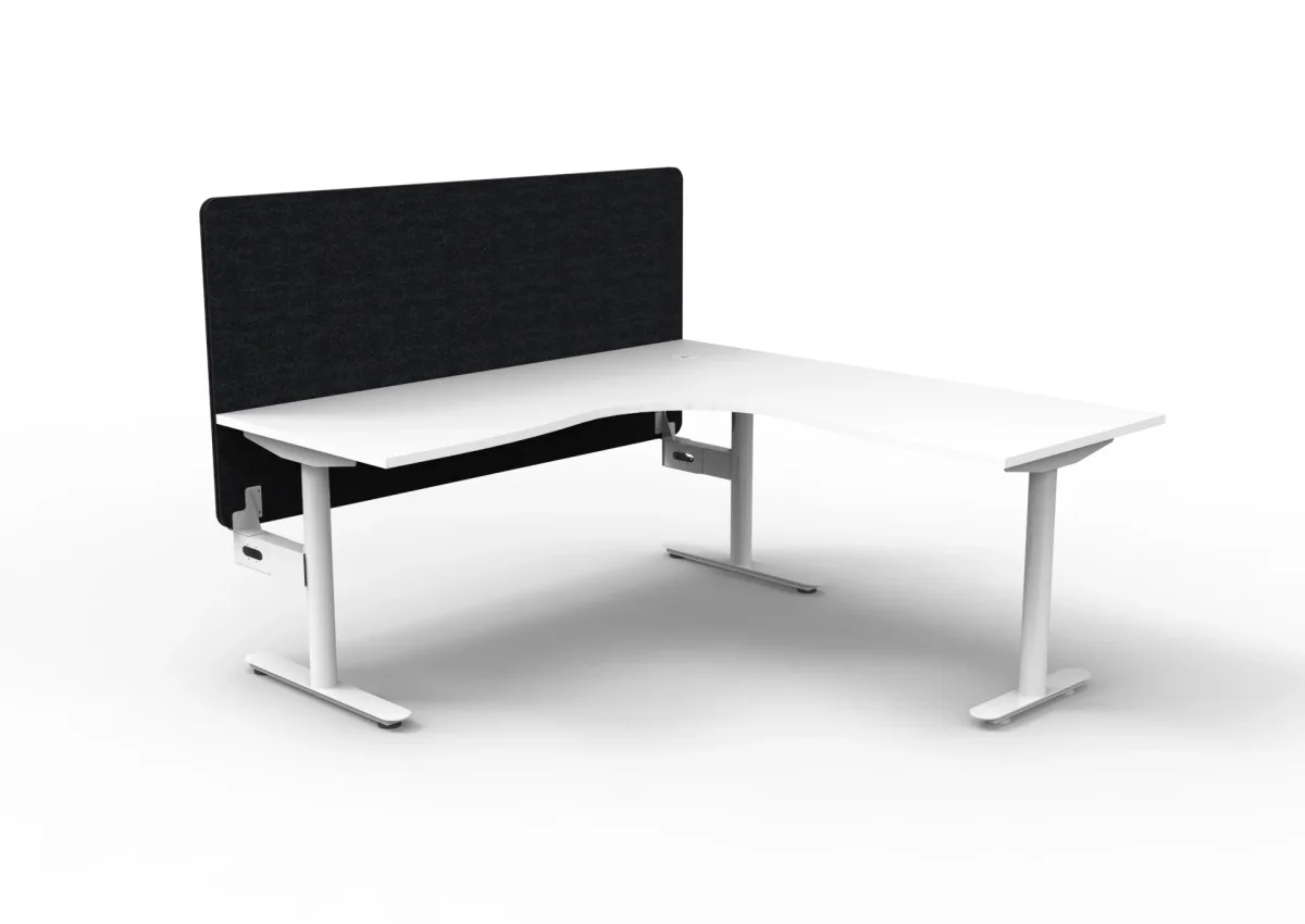 RL Halo Static Corner Workstation with Eco Panel Screen thumbnail 11