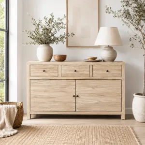 CR  Sonoma Solid Timber 3 Drawer 2 Door Buffet thumbnail 7