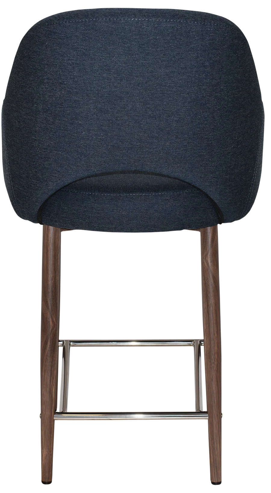 EZ STOOL ALBURY ARM 650 METAL LIGHT WALNUT