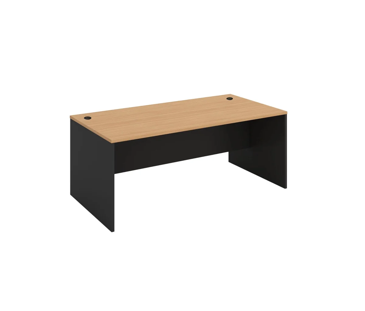 DD CC Plus CLDR Rectangular Shaped Top System Desk