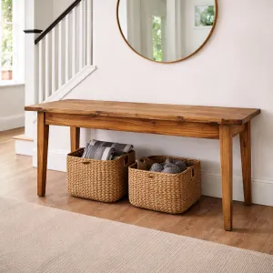 MF Honey Recycled Elm Timber Dining Bench thumbnail 3