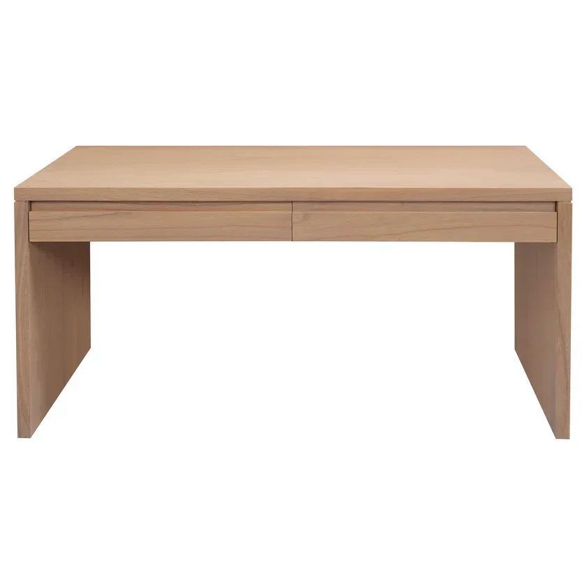 CT Apollo Solid Timber 2 Drawer Home Office Desk