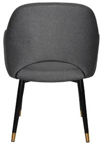 EZ ARM CHAIR ALBURY METAL (SLIM) BLACK BRASS thumbnail 17