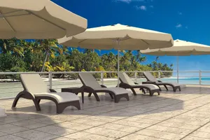 FL Fiji 4 Piece Sunlounger with Cushion & 2 Tequila Side Table Package thumbnail 1