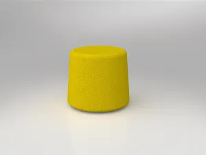 OL Motion Fabric Upholstered Round Ottoman thumbnail 9