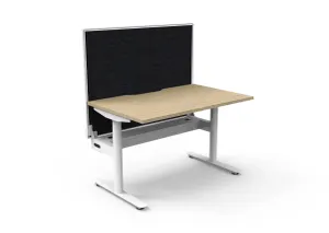 RL Halo Static Single Sided Desk with Aluminium Framed Screen thumbnail 9