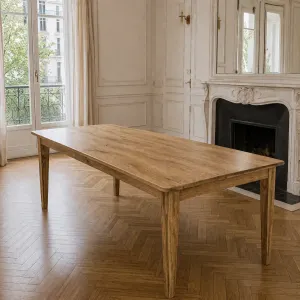 MF Solid Oak Timber Dining Table thumbnail 5