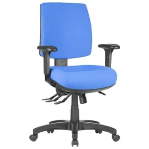 ST Galaxy Fabric Upholstered Task Chair with Arms & Seat Slider thumbnail 1