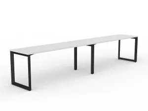 OL Anvil 2-User Workspace – White Top with Black Frame thumbnail 8