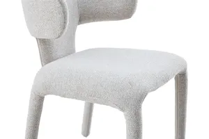 VI Haven Fabric Upholstered Metal Leg Dining Chair thumbnail 7