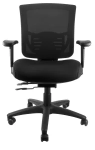 MR Sienna Mesh Back Boardroom Chair with Lumber Support thumbnail 1